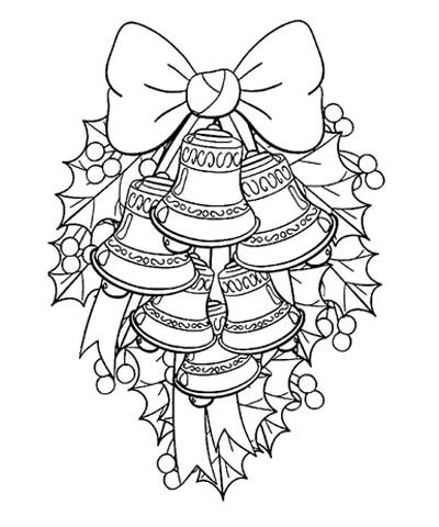 Christmas Reef Coloring Page