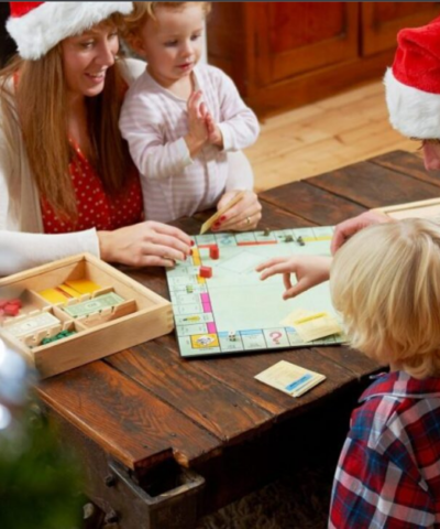 What are some fun and festive Christmas party games and activities for adults?